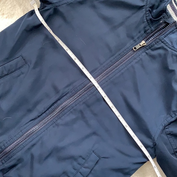 Gymboree Coat Navy Blue Boys 7/8 EUC Medium weight - Picture 15 of 16
